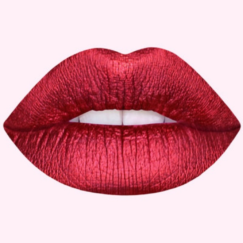Lime Crime Metallic Velvetines in Red Hot